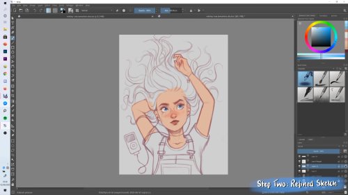 HOW TO PAINT IN KRITA 1