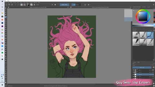 HOW TO PAINT IN KRITA